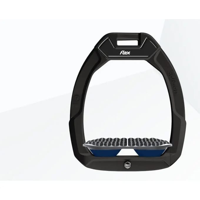 Veiligheidsstijgers Paardrijden Endurance Zwart/Grijs/Marine Flex-On Safe-On