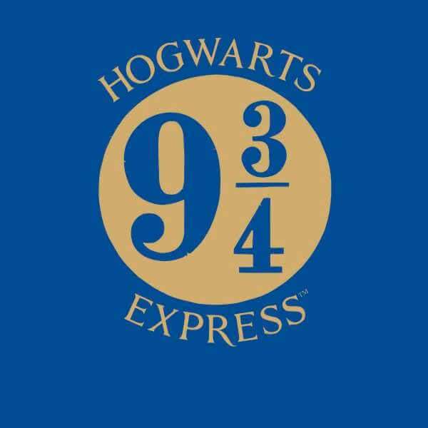 Harry Potter Platform Men's T-Shirt - Blue - S