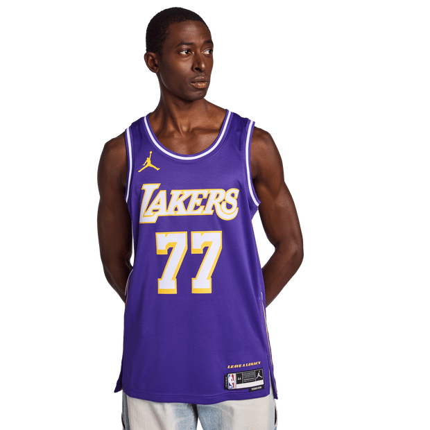 Nike NBA Truien/Replica's Heren - Paars - Maat XL - Poly Mesh