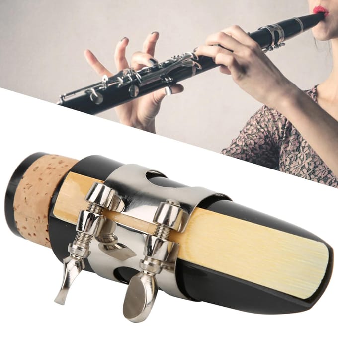 Bec de Clarinette Saxophone avec Anche Accessoire Instrument à Vent
