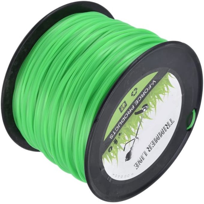 Dailygoody - Trimmer Lijn - 2.0mm Vervanging - 372 Meter - Groene