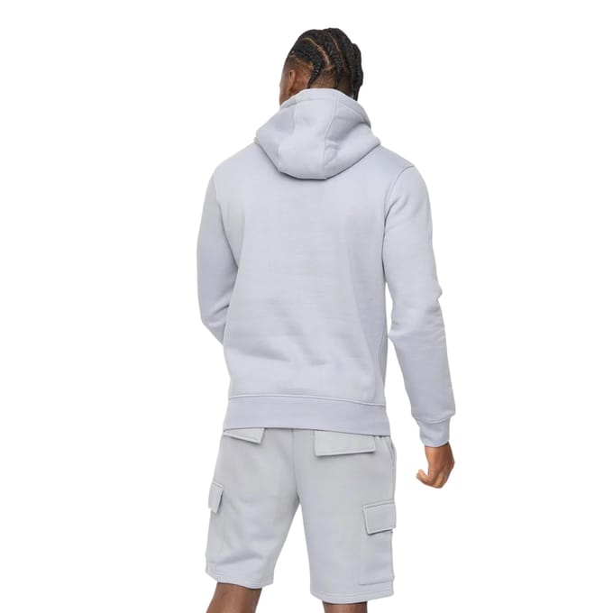Crosshatch Heren Bardon Hoodie (Staalblauw)