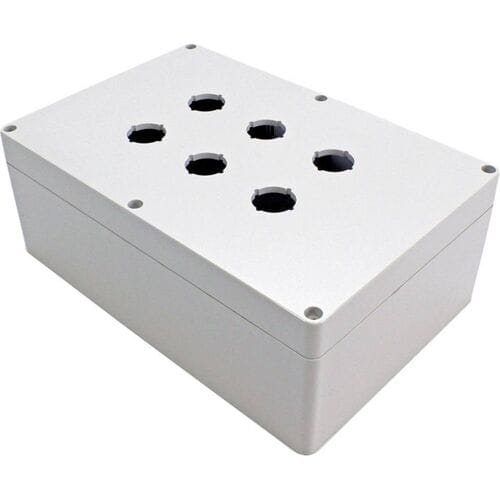 Hammond Electronics 1554MPB6A Universele behuizing 240 x 160 x 90 Polycarbonaat Grijs 1 stuk(s)