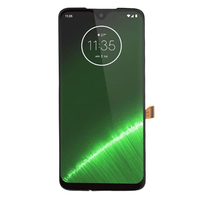 6,2 Inch Schermvervanging voor Moto G7 Plus XT1965 2 XT1965 3 LTPS LCD Display Touchscreen Digitizer Assemblage met black