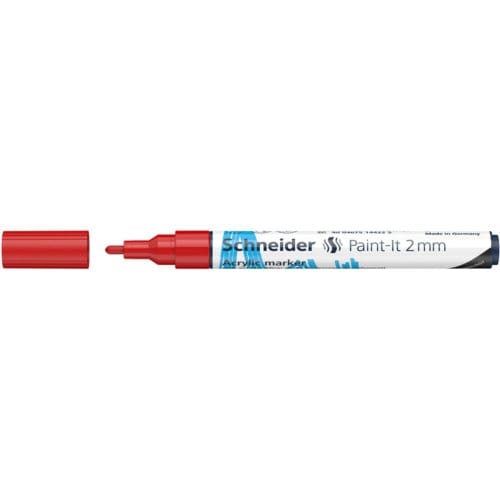 Schneider acrylmarker - Paint-It 310 - 2mm - rood - S-120102