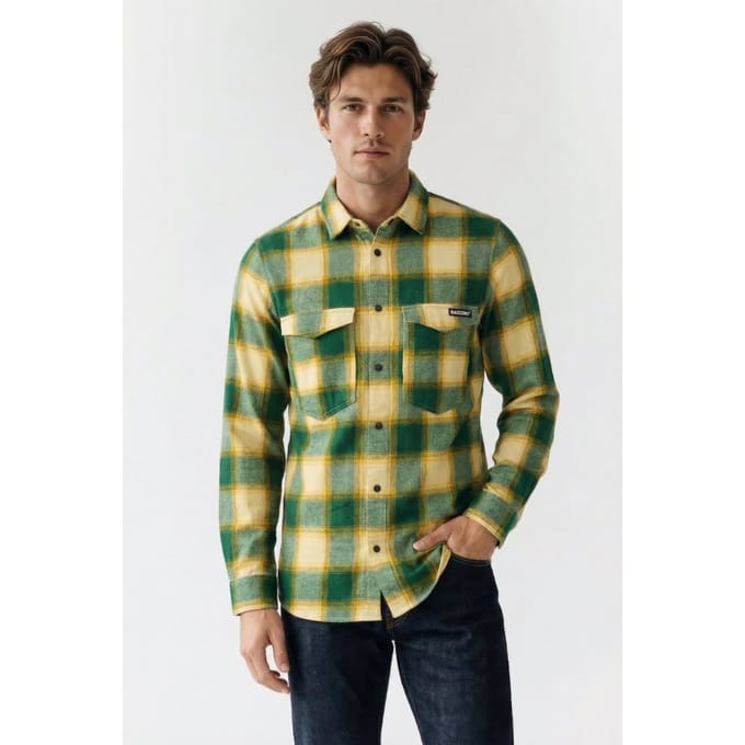 RAIZZED Beldrick Shirt Evergreen Größe: S | Casual hemden Outlet | Herren | Grün