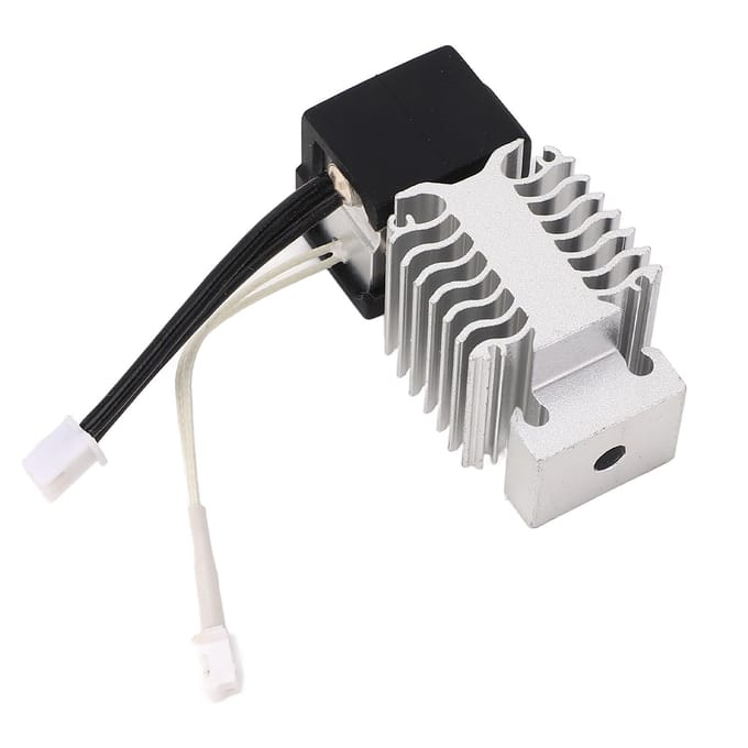Hotend Kit voor Ender 3 V3 SE Ti Legering Koperen Keel 0.4mm Gehard Staal Nozzle 3D Printer Print white