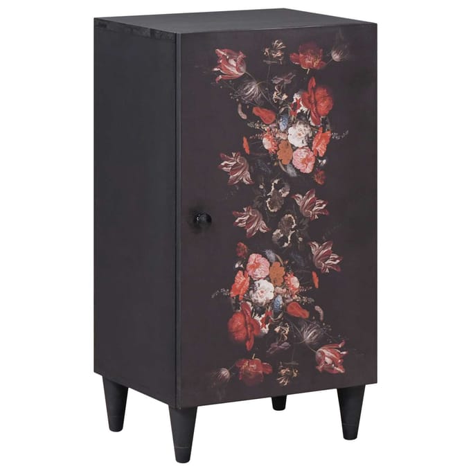 vidaXL - Opbergkasten - Multikleur - 40 - x - 33,5 - x - 75 - cm - Massief - Mango - Hout
