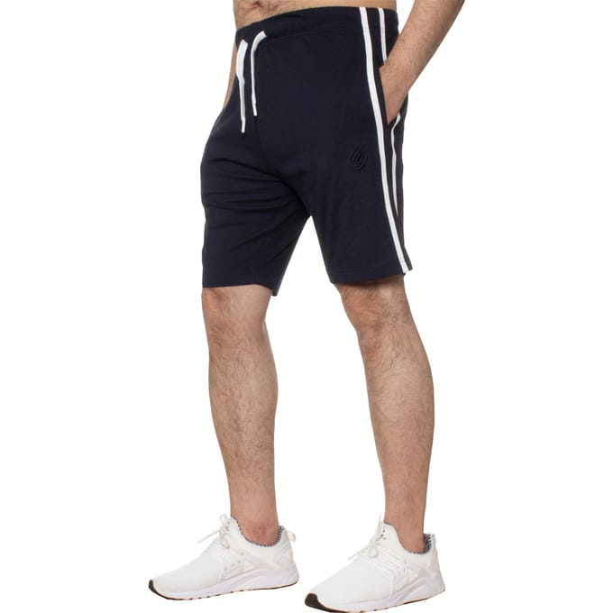 Enzo | Heren Lounge Shorts - Navy