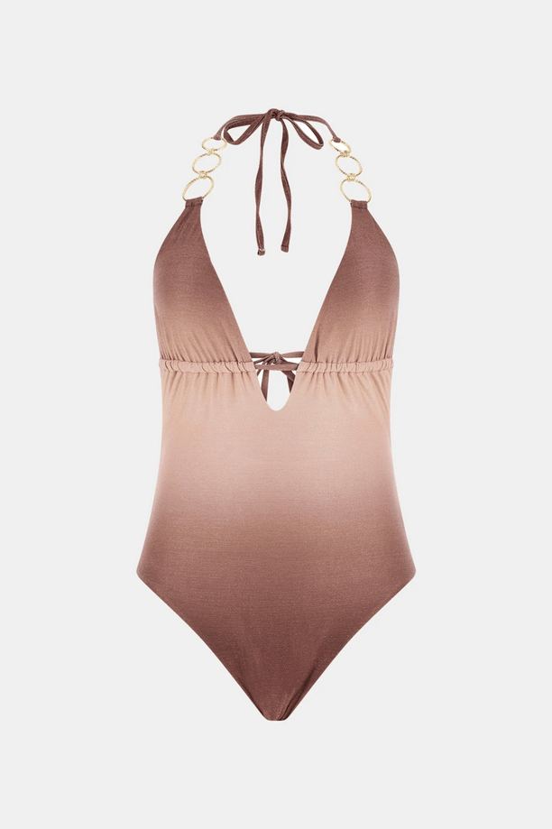 Dames eenpiece halter badpak Guess Iris
