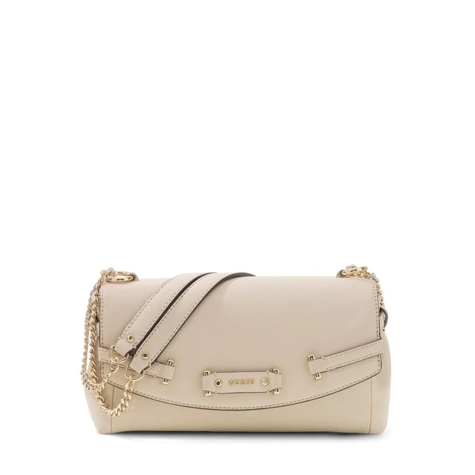GUESS schoudertas Dorothy Convertible Xbody Flap Bone beige