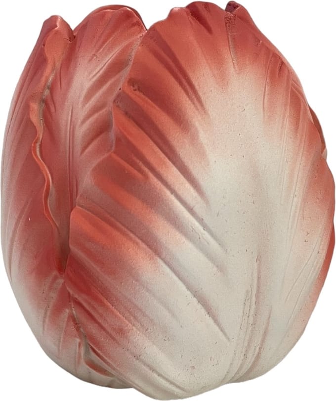 Toulon Burning Flame Pink Pastel vaas, tulpenvaas 9x9x10 cm nr 2.