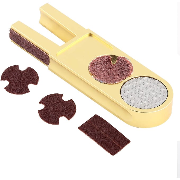 3-in-1 Multifunctionele Biljartkeu Tip Trimmer Vormer Taper Reparatiegereedschap Accessoire beige