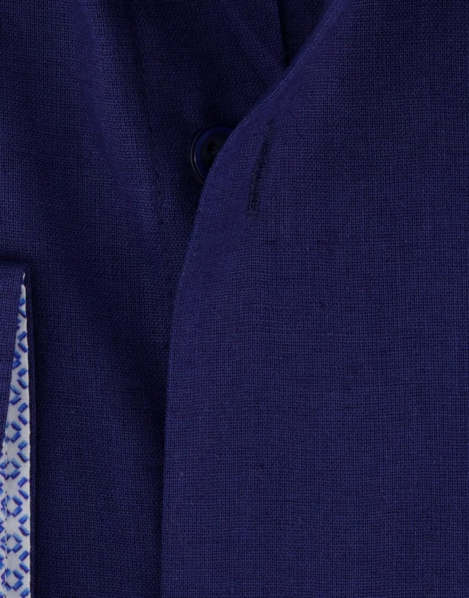 Eden Valley casual overhemd donkerblauw