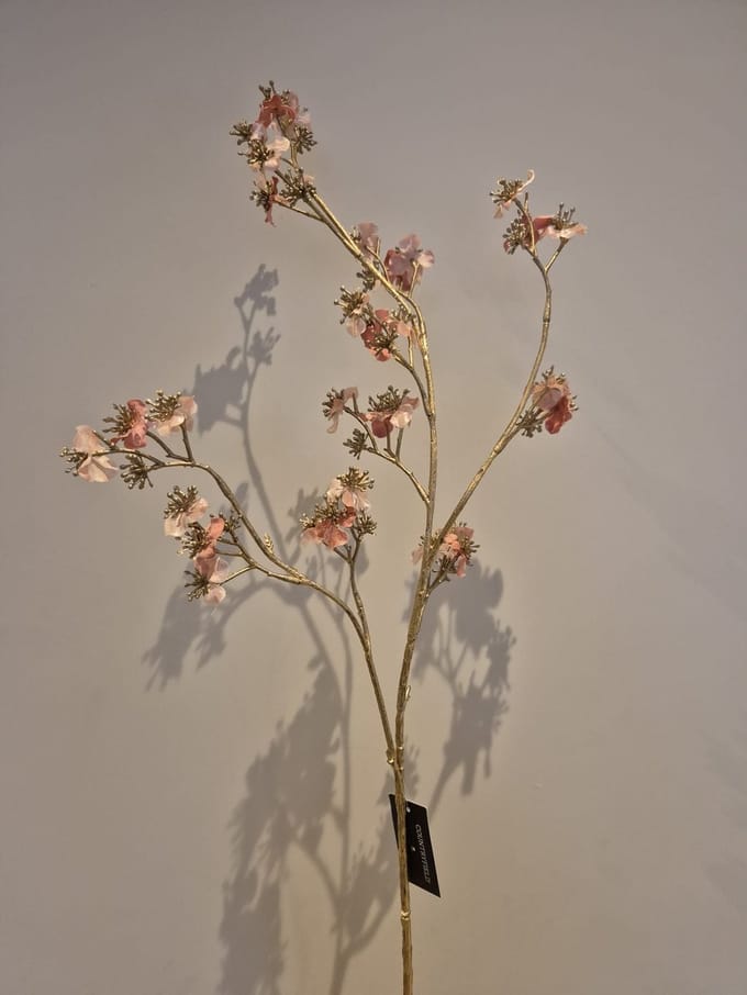 Countryfield Kunstbloem Pyrus S roze