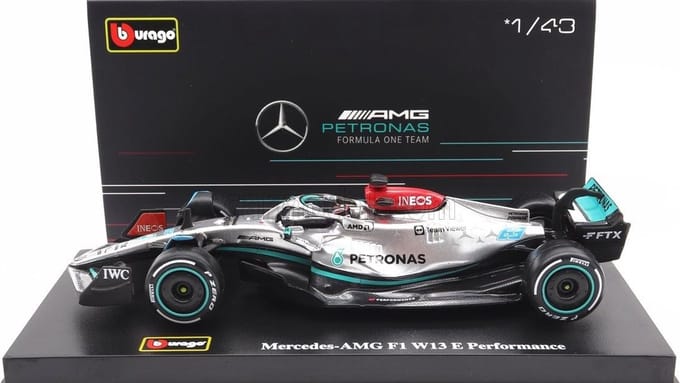 Mercedes W13E #63 G. Russel 2022 Season