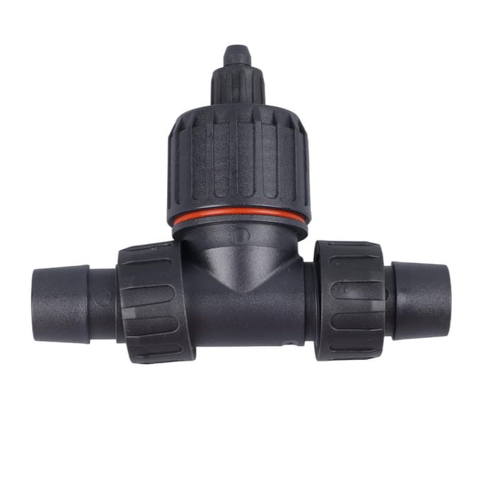Aquarium CO2 Verstuiver Diffuser 3-weg Aquarium Kooldioxide Verstuiver Reactor voor 16mm 22mm Water black