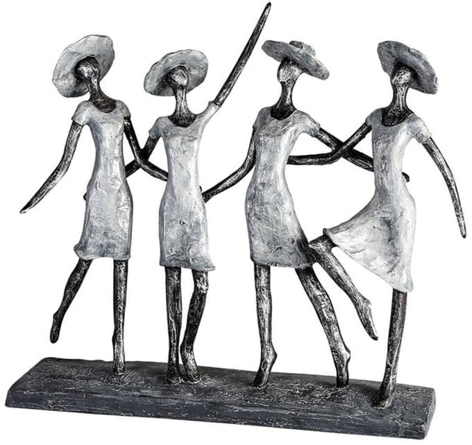 Sculptuur goede vriendinnen