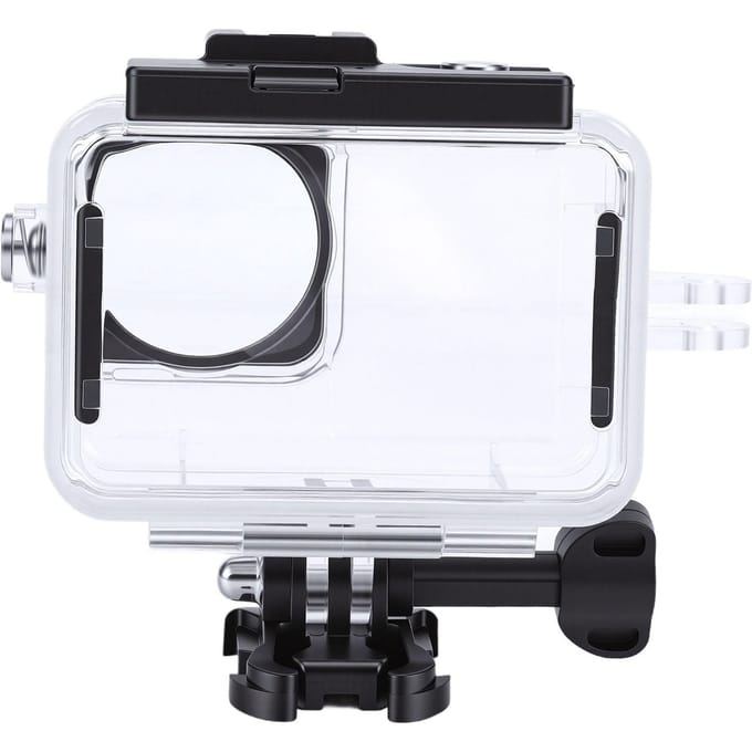 Boîtier Étanche Adapté pour DJI Action 6 Action Caméra Haute Transmission de Lumière Boîtier Sous-Marin pour Caméra black