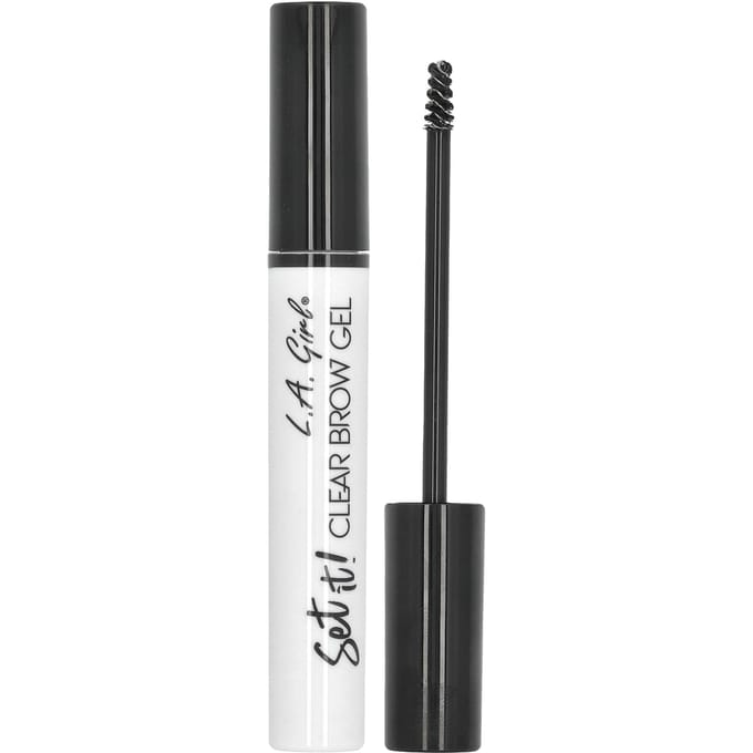 L.A. Girl, Set! Clear Brow Gel, Gbg390 Clear, 2.5Ml(0.08Fl Oz) black