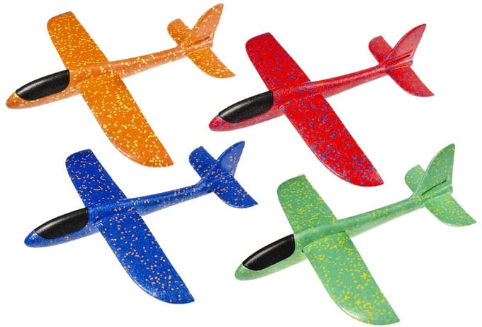 Duckiez XL Vliegtuig Glider - 1 stuk