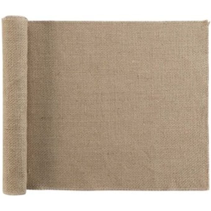 Tafelkleed Douceur d intérieur CHEMIN DE TABLE 35 x 140 CM JUTE UNI LENY