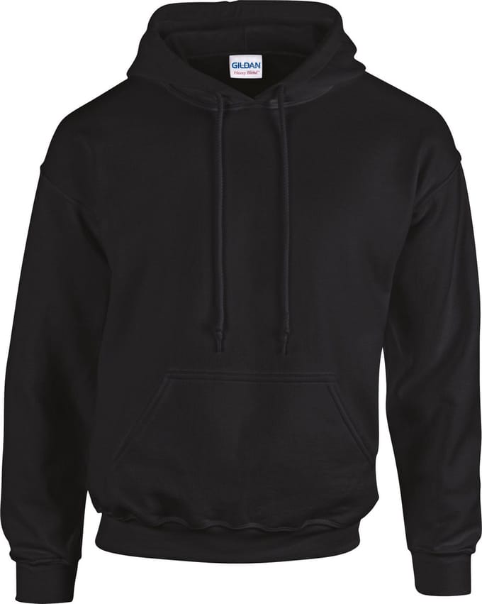 Gildan Heavy Blend™ Adult Hooded Sweatshirt GI18500 - Black - M