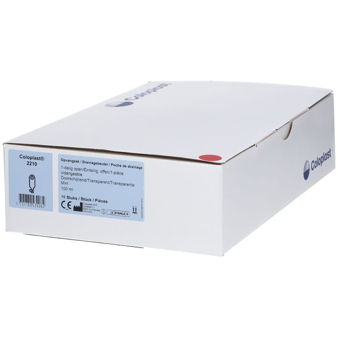 Coloplast Zakje Ledigb. 1d Mini 100ml 10 2210