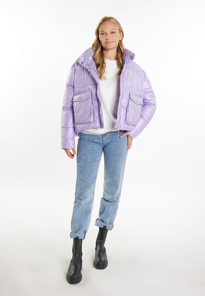 Mymo winterjas Dames lavendel