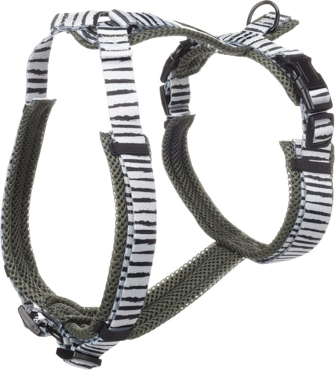 Hond Harnas Y-vorm Uluwatu Wit M 46-74cm 52-74cm 20mm