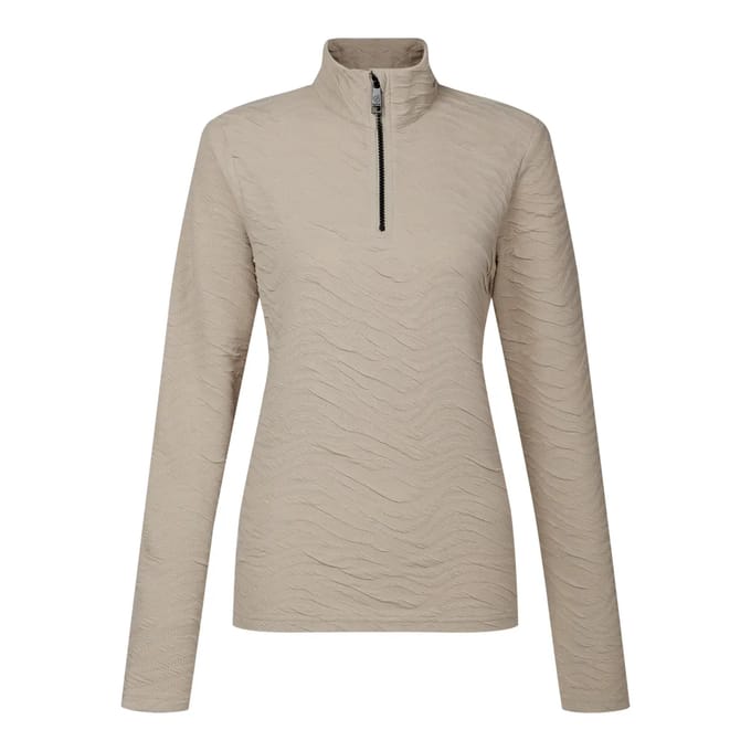 Dare2b Glamorize Iv Sweatshirt Met Halve Rits Beige 36 Vrouw