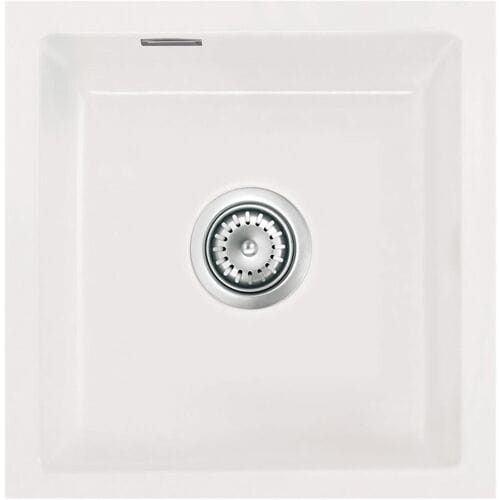 Systemceram Keradomo Mera 46 F/o sink for flush installation with eccentric actuation, without tap hole 515602-12