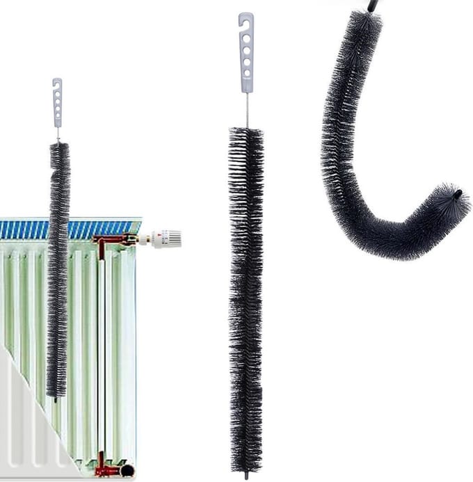 Radiatorborstel Flexibele 70 cm - Stofborstel - Reinigings - Plumeau - Schoonmaakborstel - Flexibele