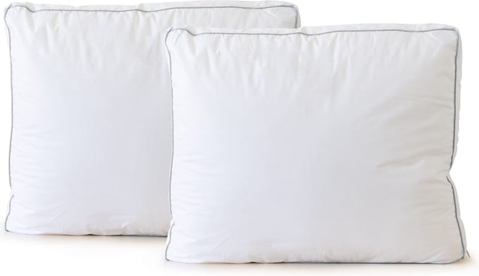 Hoofdkussen Night Care Box Model - Kussen 50x60x10 cm - 2 Stuks Hoofdkussens