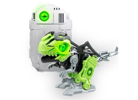 Silverlit BIOPOD Cyberpunk InMotion - Bouw je eigen MEGA Dino - oplichtende ogen - Geluid en beweging