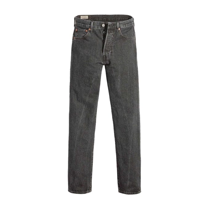 Levis Heren 501 Originele Crash Courses Jeans (Grijs)