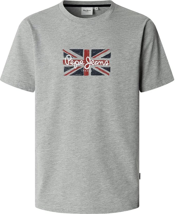 Pepe Jeans Grant T-shirt Met Korte Mouwen Grijs XL Man