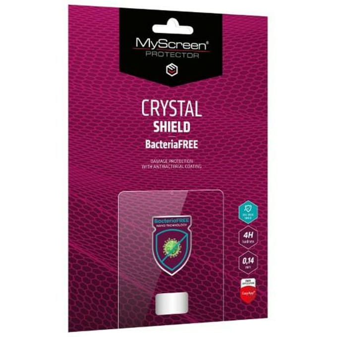 MyScreen Protector MS CRYSTAL - Beschermfolie - Antibacterieel - Zwart - Voor Sam Tab A8 10"