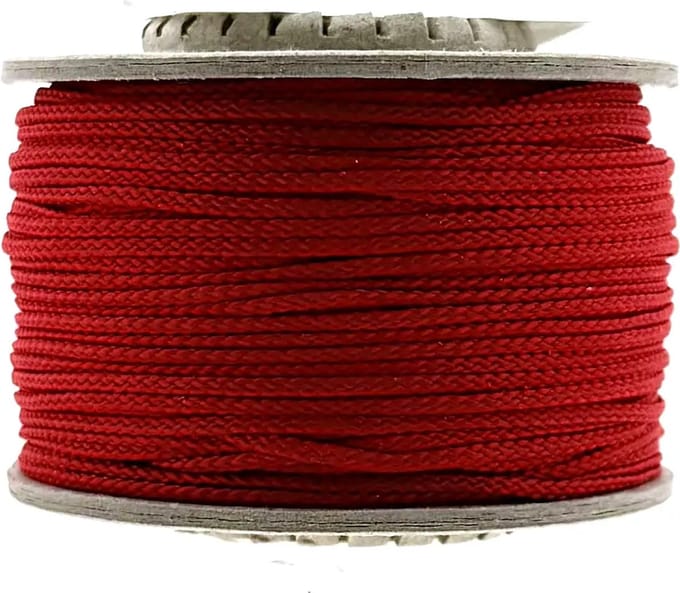 Microcord 1.4MM Rood Chili - 40 mtr