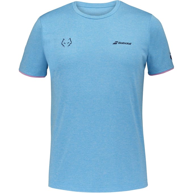 Babolat Crew Neck Lebron T-shirt Heren-turkoois