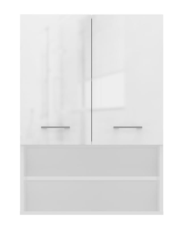 Pola MINI/DK WIT GLANS wasmachine kast