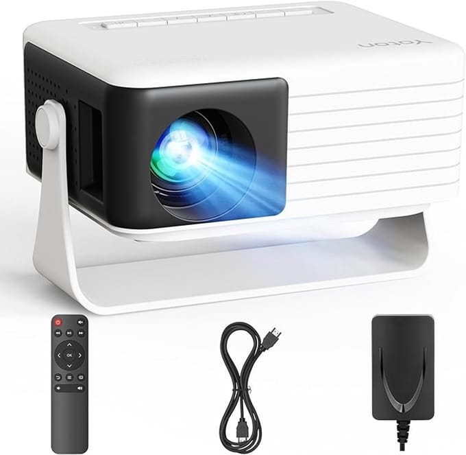 Draagbare Mini Beamer - Full HD 1080P Ondersteuning - Geschikt voor Gaming en Films
