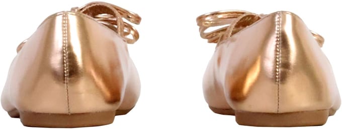 Supermodieuze ballerina's voor kinderen met elastiekjes