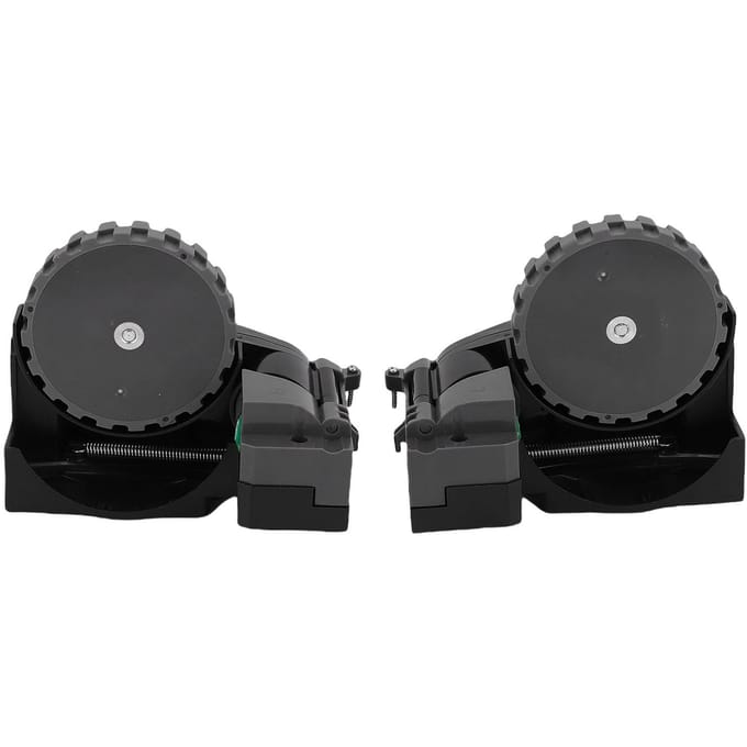 1 Paire de Modules de Roue Gauche et Droite de Remplacement pour Aspirateur Série I7 I7+ I8 I8+ I6 I6+ I4 I3 I3+ J7 E5 E6 E7 gray
