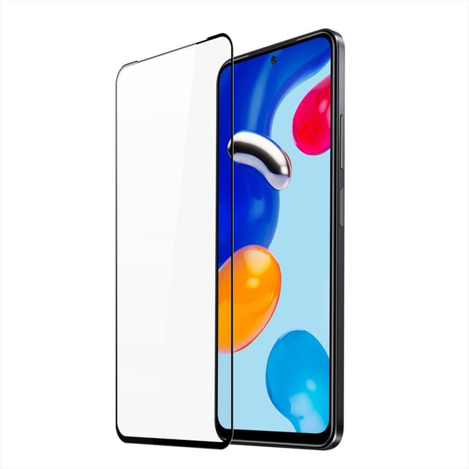 Dux Ducis Screen Protector - Geschikt voor Xiaomi Redmi Note 11 / 11S 4G Screen Protector - Dux Ducis Full-Cover Tempered Glass - Zwart