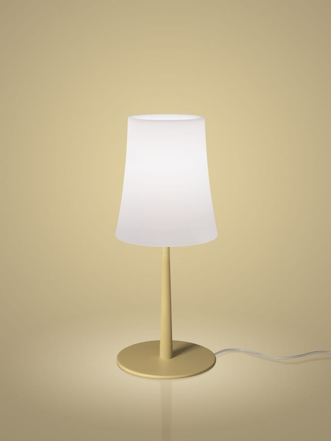 Foscarini Birdie Easy tafellamp - zandgeel - normaal