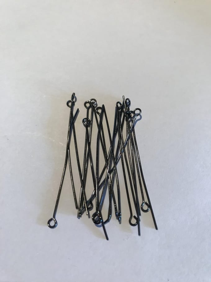 Eye pin 45mm Anthracite 100 stuks