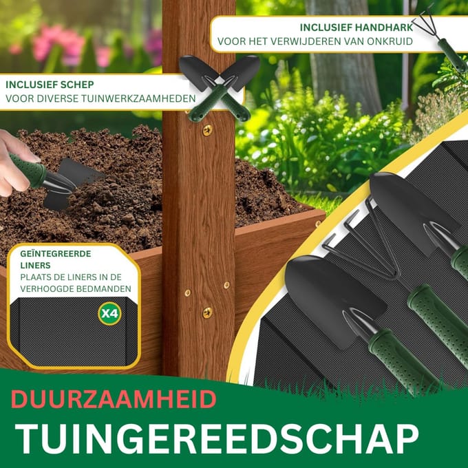 CLGP® Verticale Moestuin - Plantenrek Tuin - Kweekzak - Waterdicht