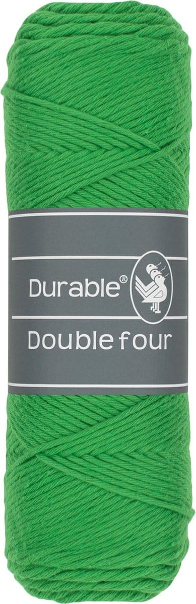 Durable Double Four - 2147 Bright Green - Katoengaren