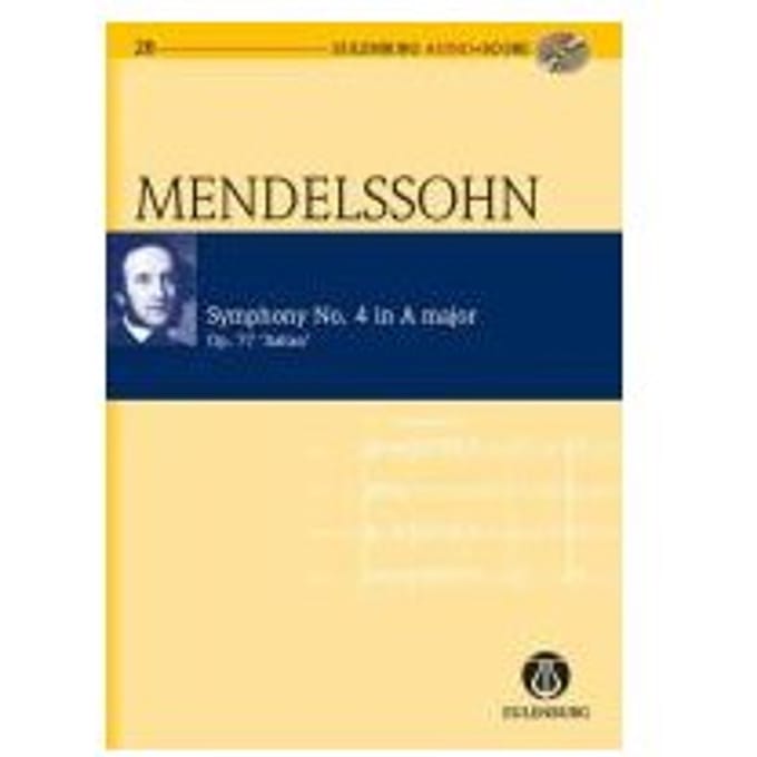Sinfonie Nr. 4 A-Dur - Mendelssohn Bartholdy, Felix